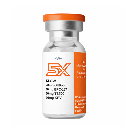 KLOW (BPC-15710mg/TB-500 10mg/KPV 10mg/GHK-Cu 20mg)